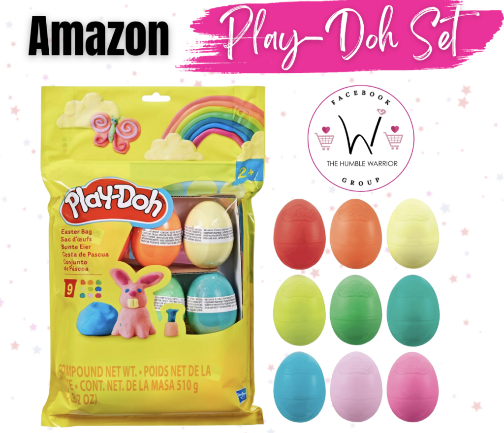 9-pack of Play-Doh eggs!